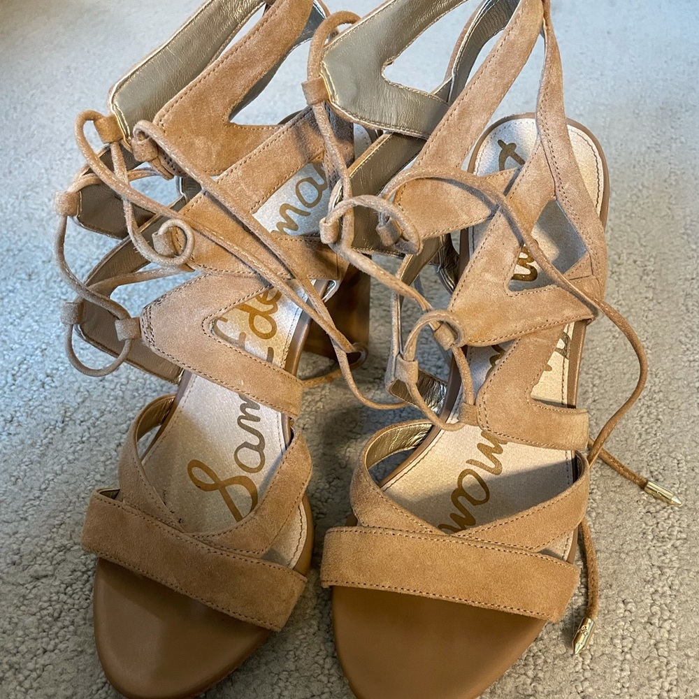 Sam Edelman lace up heels